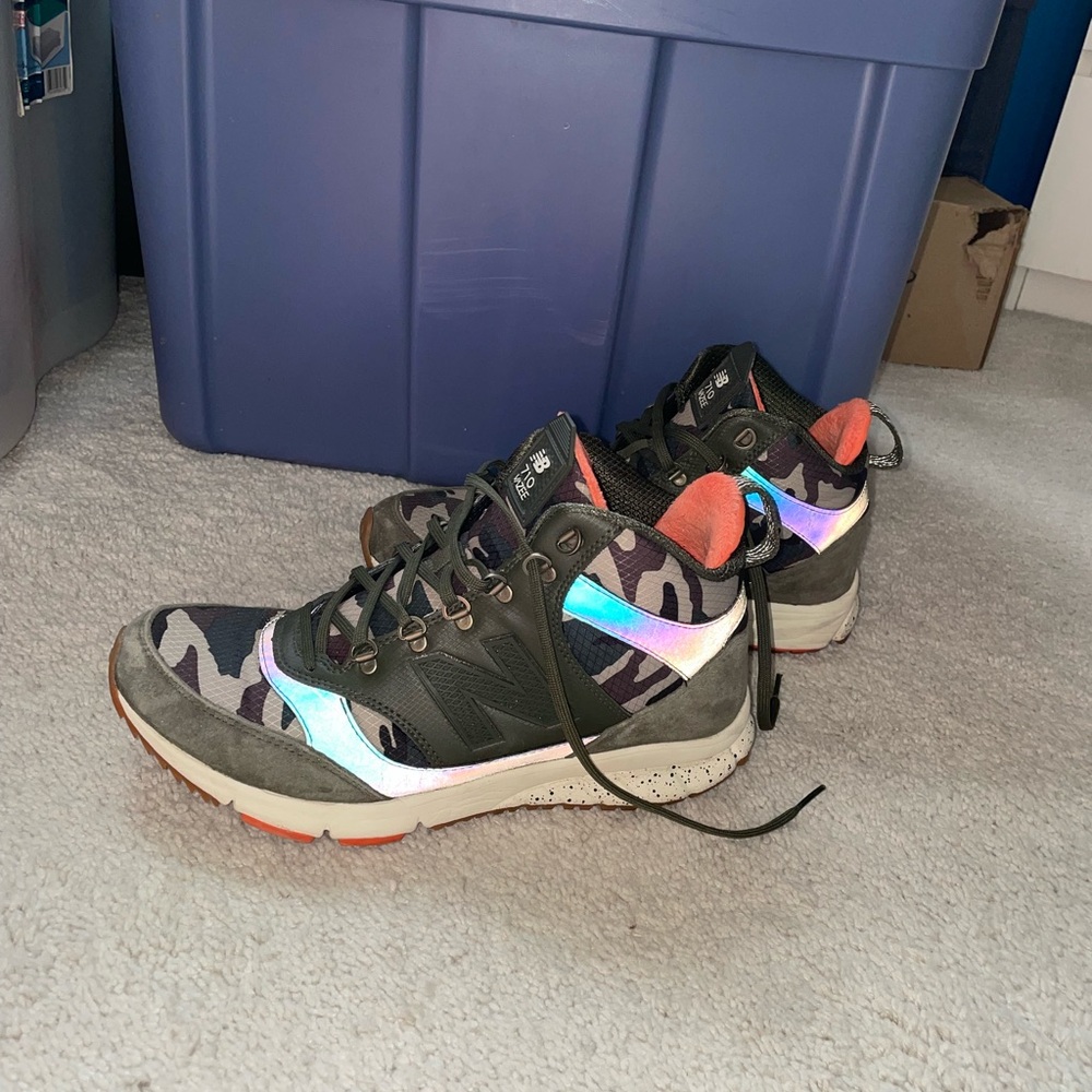 New balance 710 Vazee olive camo trainers